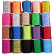 Metallic Embroidery Thread Polyester 20 Colors