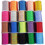 Metallic Embroidery Thread Polyester 20 Colors 1