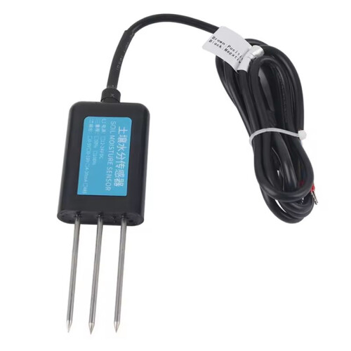 Single Soil Humidity Sensor Soil Moisture Transmitter RS485 Output Soil Tester 12-24V  Measurement Range 0- 2