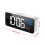 LED Digital Alarm Clock White Large Display USB Charging 1