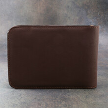 Fountain Pen Roller Brown Leather Binder Case Holder Stationery for 12 Pens