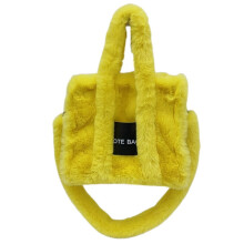 Plyšová taška pre ženy, módna taška cez rameno s veľkou kapacitou, jesenná zimná crossbody taška