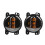 Αδιάβροχοι προβολείς ομίχλης LED για Jeep Wrangler2007-2021, Ανθεκτικό περίβλημα από χυτό 6