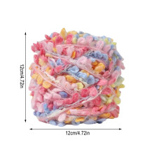 100g/roll Hand Blended Bright Colors Fainbow Gradient Hand Knitting Yarn for Hand Knitting Scarves Hats Bags