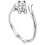 Naughty Cat 925 Ασημένιο ρυθμιζόμενο ανοιχτό δαχτυλίδι περιτύλιξης για γυναίκες – 1