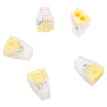 Connecteur de câble compact 2 broches, conception à enclenchement rapide pour une installation rapide et sans outil, borne de connexion rapide avec