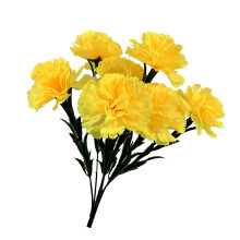 2026 New Artificial Silk Carnations Bunch – Realistic Fake Flower Bouquet for Home & Outdoor Decor