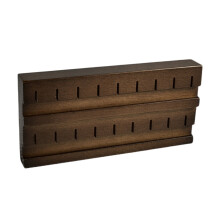 Wood Jewelry Organizer for Lip and Tongue Rings Display Rack