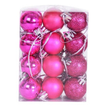24Pcs Shatterproof Christmas Ball Ornaments for Tree, Wedding & Party – Compatible with Xmas Decor