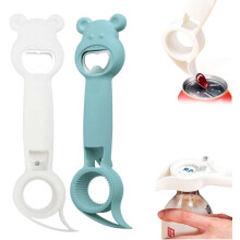 4-in-1 Cute Bear Bottle & Can Opener – Multi-Tool for Seniors & Arthritis Sufferers