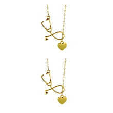 Gift Stethoscope for Nurses Gold 2 Count