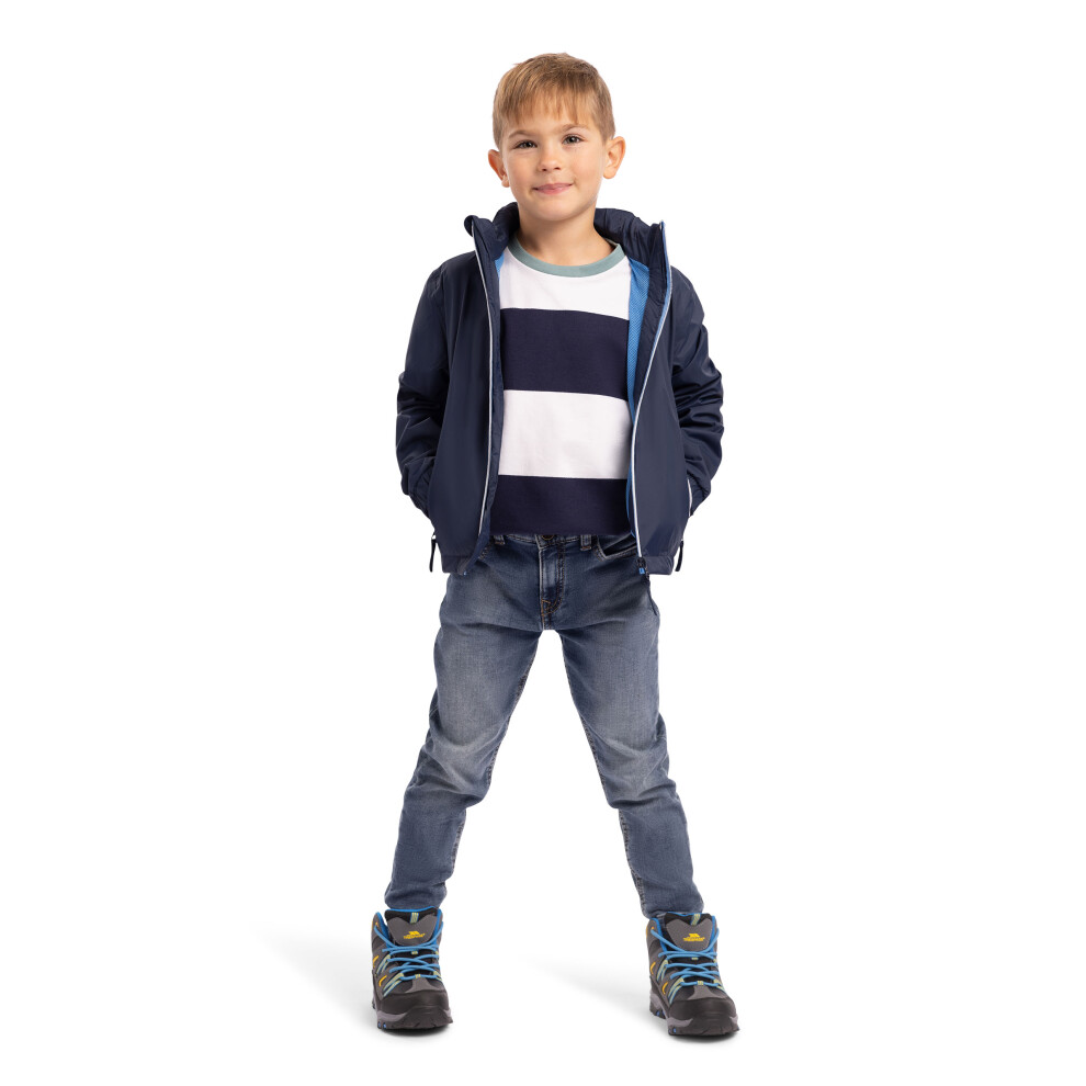 Trespass (9-10 Years, Navy) Boys Waterproof Jacket Briar