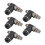 Pneumatic Air Flow Control Valve, L Type Right Angle Push to Connect Elbow Fitting with Precision Control Design, Universal Compatibility for 6