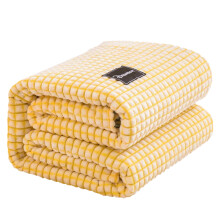 Soft Skin-friendly Blankets Milk Fleece Blankets Thicken Warm Siesta Coral Fleece Blankets for Home