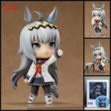 (Little Plum Hat)Uma Musume Pvc Customizable Horse Figurine With Interchangeable Faces For Collectors Fans And