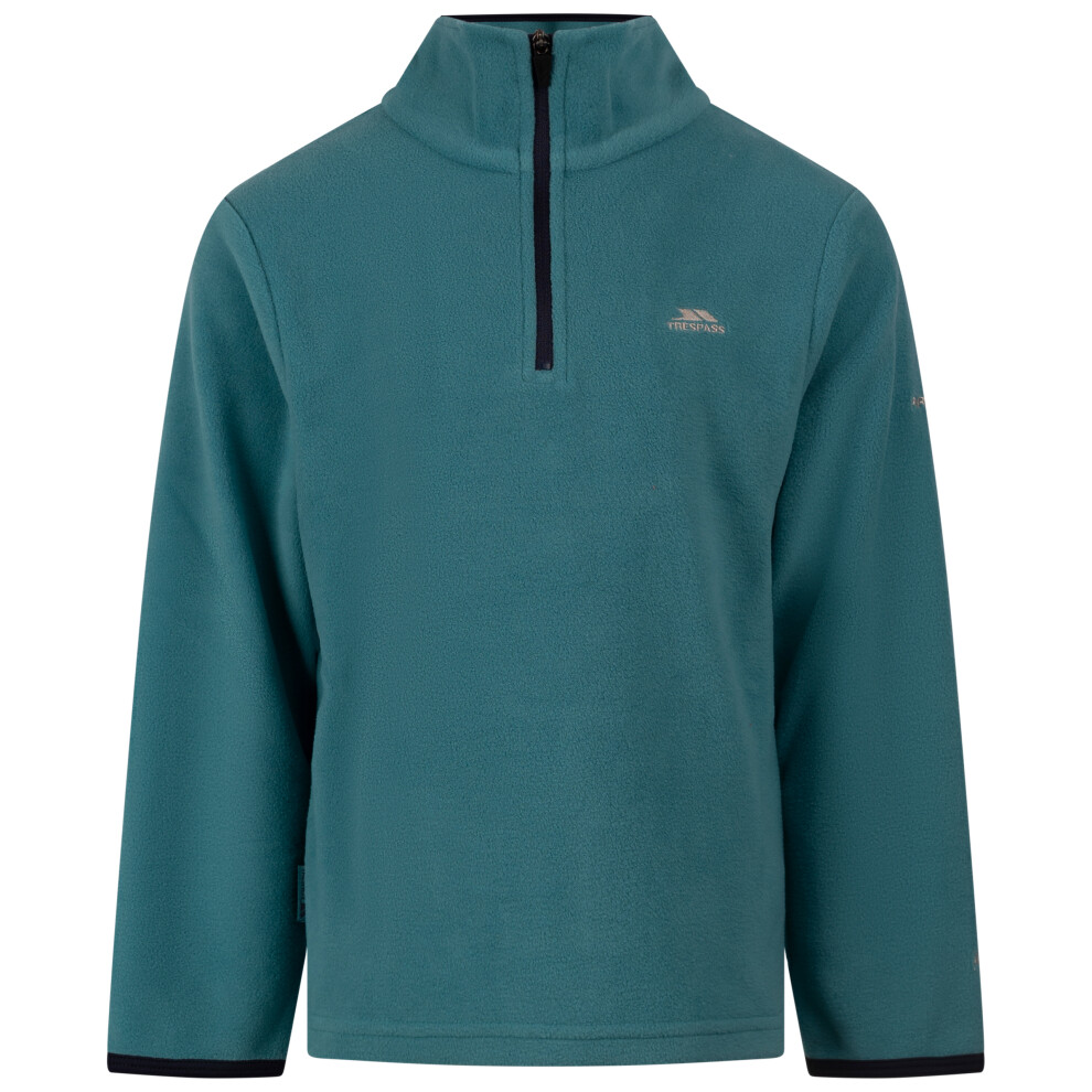 Trespass (7-8 Years, Light Teal) Boys Micro Fleece - Etto