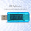 Φορητός ανιχνευτής USB υψηλής ακρίβειας μέτρησης LCD ψηφιακή οθόνη παρακολούθησης 7