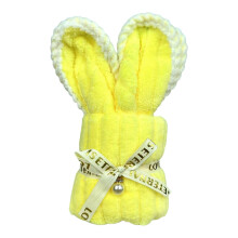 Cute Rabbit Shaped Fleece Towel, 25x50cm Soft and Cute Easter Gift, Perfect for Youngsters After Bath Time or Swimming for Fun and Comfort