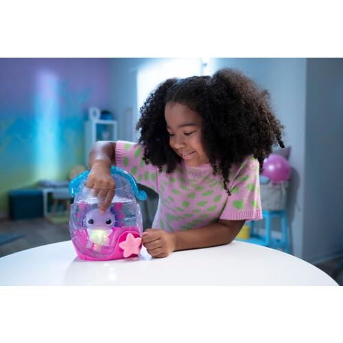 Récif à bulles Animagic Let'S Glo Axolotl