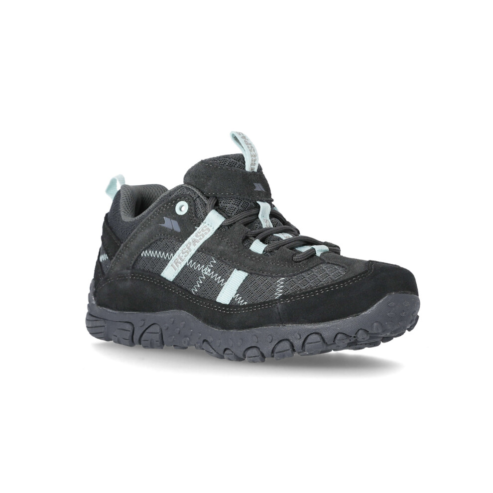 Trespass Women's Breathable Walking Shoes Fell Dark Grey Size 4 - Image 2