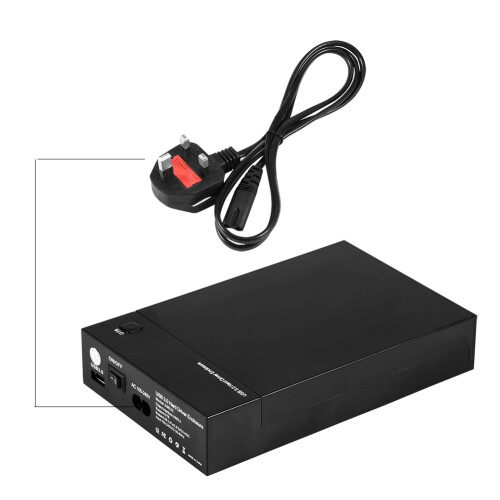 Sata Hard Drive Enclosure Usb3.0Interface Tool Free Design Hot Swapping Supported Universal Compatibility Led Indicator For Power And Activity 2