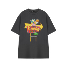 (X-Large) The Simpsons Short Sleeved T-Shirt (Mens Grey)
