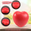 Heart Stress Reliever  Red 3