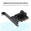 PCIe SATA III Controller Expansion Card Easy To Install With Non Raid Support And Plug And Play Functionality Sata6Gbps Interface Compatible All 8
