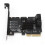 PCIe SATA III Controller Expansion Card Easy To Install With Non Raid Support And Plug And Play Functionality Sata6Gbps Interface Compatible All 3