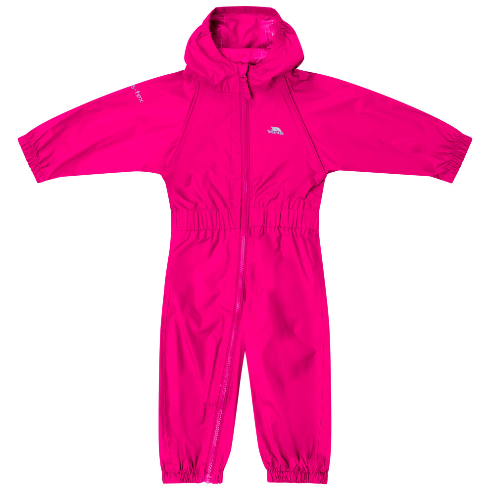 Trespass (12 Months To 18 Months, Gerbera) Unisex Kids Rain Suit - Button