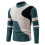 Men's Solid Round-Neck Knitted Sweater Long Sleeve 1