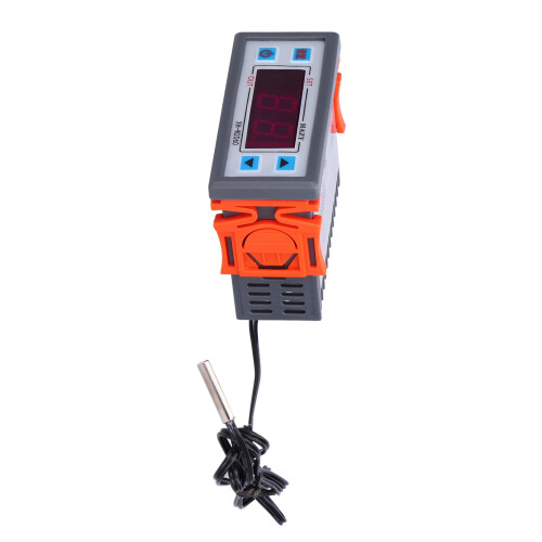 Thermostat Controller Temperature Regulator Digital Thermostat Practical To Use Refrigerating Control Output Delay Dual Screen Dual Display For 1