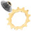 Reliable Performance Cog, Noise Reduction Durable Construction9Speed Sprocket For Mountain Bikes With Precision Thread Processing And Anti 2