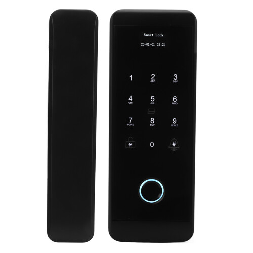 Ψηφιακό πληκτρολόγιο WiFi Smart Lock, συρόμενη πόρτα με κωδικό δακτυλικών αποτυπωμάτων, 2