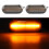 Φως σήμανσης μπροστινής πλευράς LED Plug and Play, Amber Full LED, Φακός με φιμέ φακό, Αδιάβροχο, 5