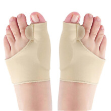 (S, External Skin Color) Bunion Correctors For Men Women Soft Portable Toe Orthodontics For Home Gym Work Walking