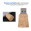 Portable Flash Drive With Wooden Finish Floating Bottle Design High Speed USB Interface Creative Data Storage Stable Performance Plug And Play For 4