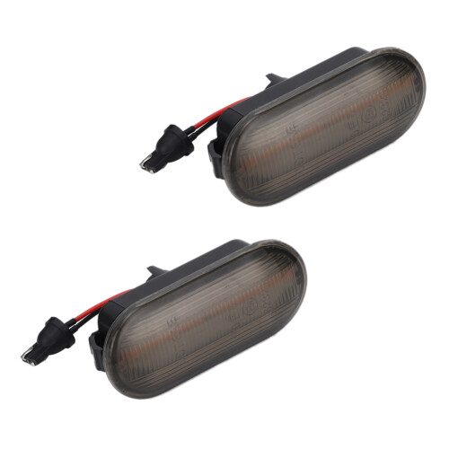 Φως σήμανσης μπροστινής πλευράς LED Plug and Play, Amber Full LED, Φακός με φιμέ φακό, Αδιάβροχο, 1