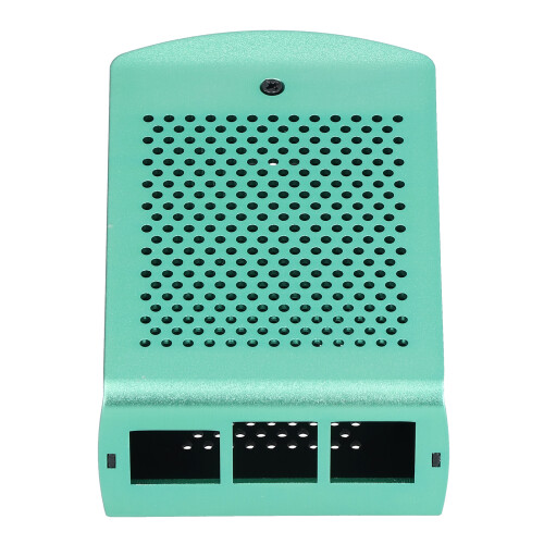 Μεταλλική θήκη απαγωγής θερμότητας για Raspberry Pi4, περίβλημα αλουμινίου με 2