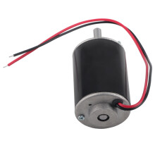 Stable Operation Motor With Ball Bearings And Oil Seal, Permanent Magnet DC High Torque Motor Speed Adjustment Function CW CCW Rotation Low Friction
