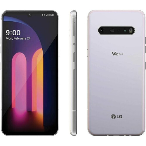 LG V60 ThinQ 5G US 128GB White Single Sim Phone