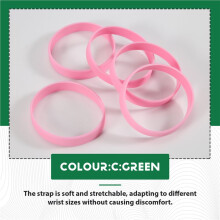 100 Stuks  Elastische Effen Kleur Siliconen Polsbandjes Stretch voor Mannen Vrouwen Tieners Geschenken Studenten Sport Feestartikelen, A