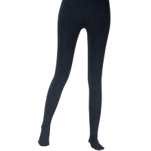 Women Men High Waist Compression Tights Moisture-Black L