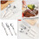 Stainless Steel Children Tableware Set 3 Pieces White 2