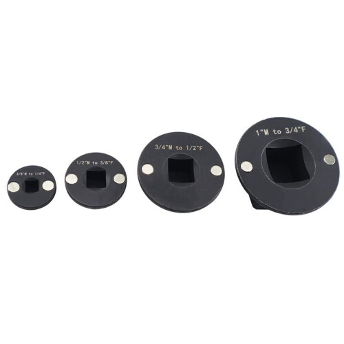 4PCS Low Profile Impact Socket Adapter Set. Drive Ratchet Adapter Set