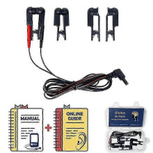 TENS Dual Silicone Electrode Vagus Nerve Stimulation Clip On Earrings