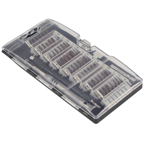 Precision Screwdriver Set, Durable Construction Using High-Quality S2Material, Safe Usage With Anti-Slip And Anti-Static Controller, Multi-Purpose 1