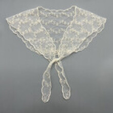 (Style E)Summer Adult Silk Neck Wrap With Floral Lace Pattern For Enhancing Fashion
