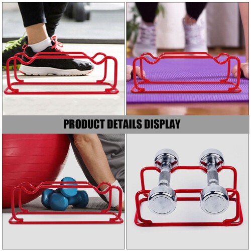 Dumbbell Rack Iron Material Sturdy Supportive 1 Pack 2