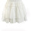 Girls Solid Color Elastic Waist Tiered Ruffle Bubble Skirt 6